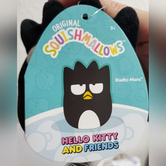 NWT Badtz-Maru, Hello Kitty Squishmallows Clip - Picture 3 of 5